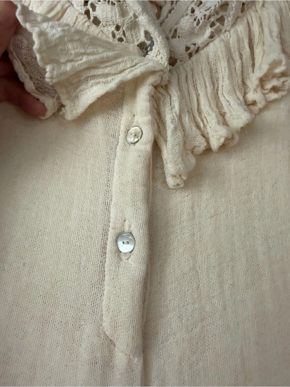 JEN'S PIRATE BOOTY x FREE PEOPLE Idelle Romper Ivory M - Picture 8 of 16